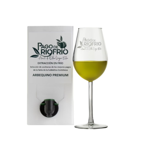 AOVE arbequina bag in box 3 L · Pago de Riofrío
