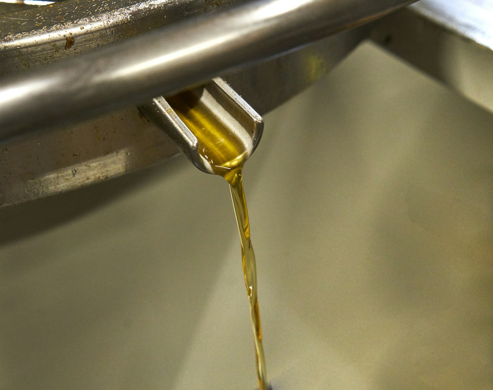 Envasado del aceite de oliva virgen extra en la almazara