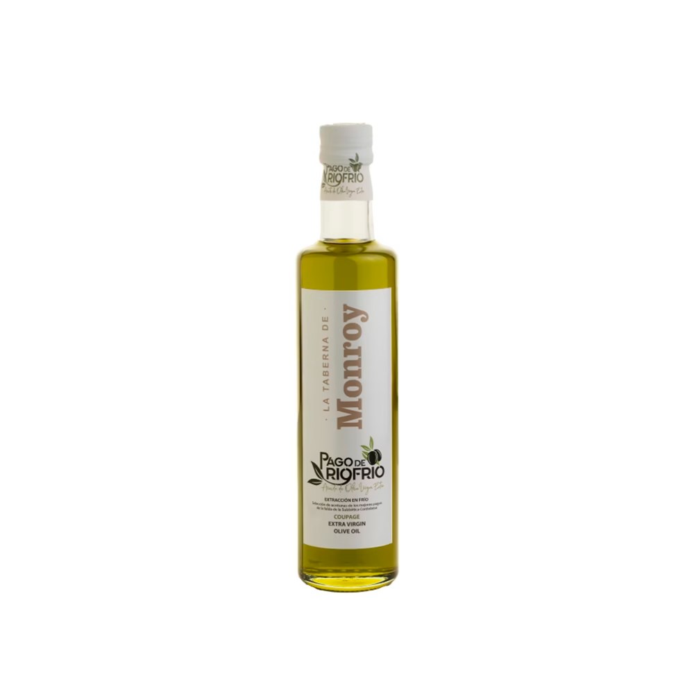 Botella transparente de 500 ml con etiqueta personalizada